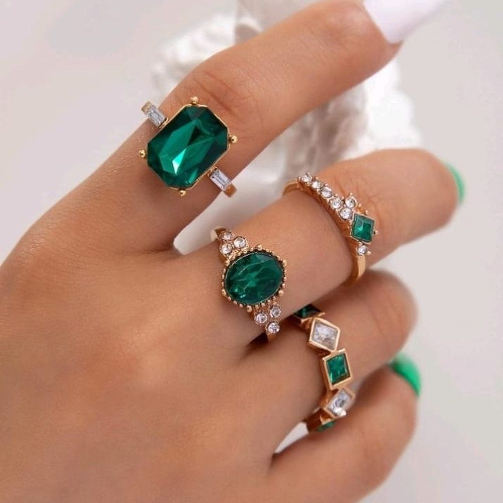 Emerald Cocktail Set