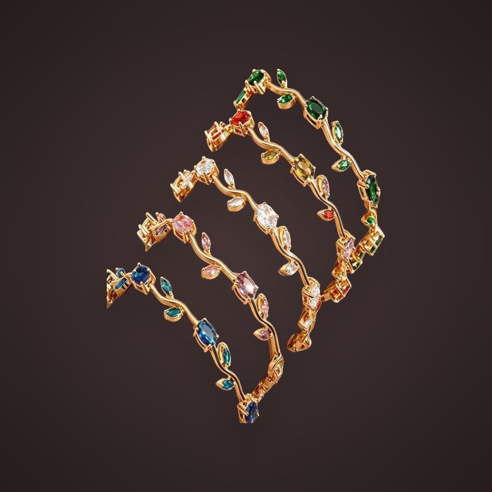 Jewelled Vine Bracelet